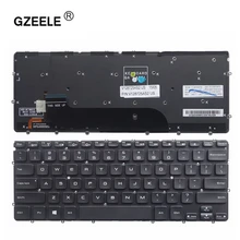 GZEELE США подсветкой новая клавиатура для ноутбука Dell XPS 12 13 XPS13D 13R L321X L322X ноутбук Черный подсветкой без рамки