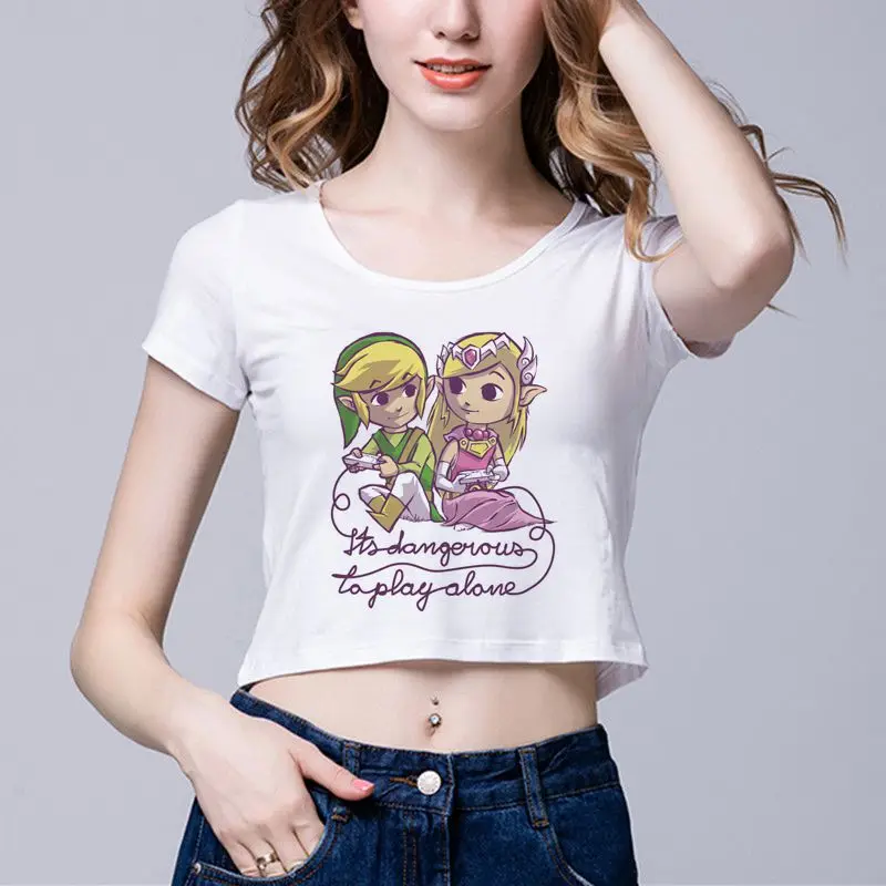 Это опасно играть только Дружба Мультфильм 170377 Дамы Короткие Футболки 3D