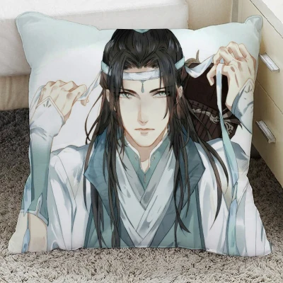 Grandmaster демонического культивирования Wei Wuxian Lan wangji BL Yaoi Наволочка Чехол для подушки косплей подарок кровать/диван/автомобиль Декор - Цвет: V