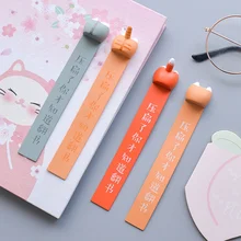 Симпатичная мультяшная Собака Кошка Хомяк лиса попка закладки Новинка книга Закладка для книг креативный подарок для детей Детские канцелярские принадлежности