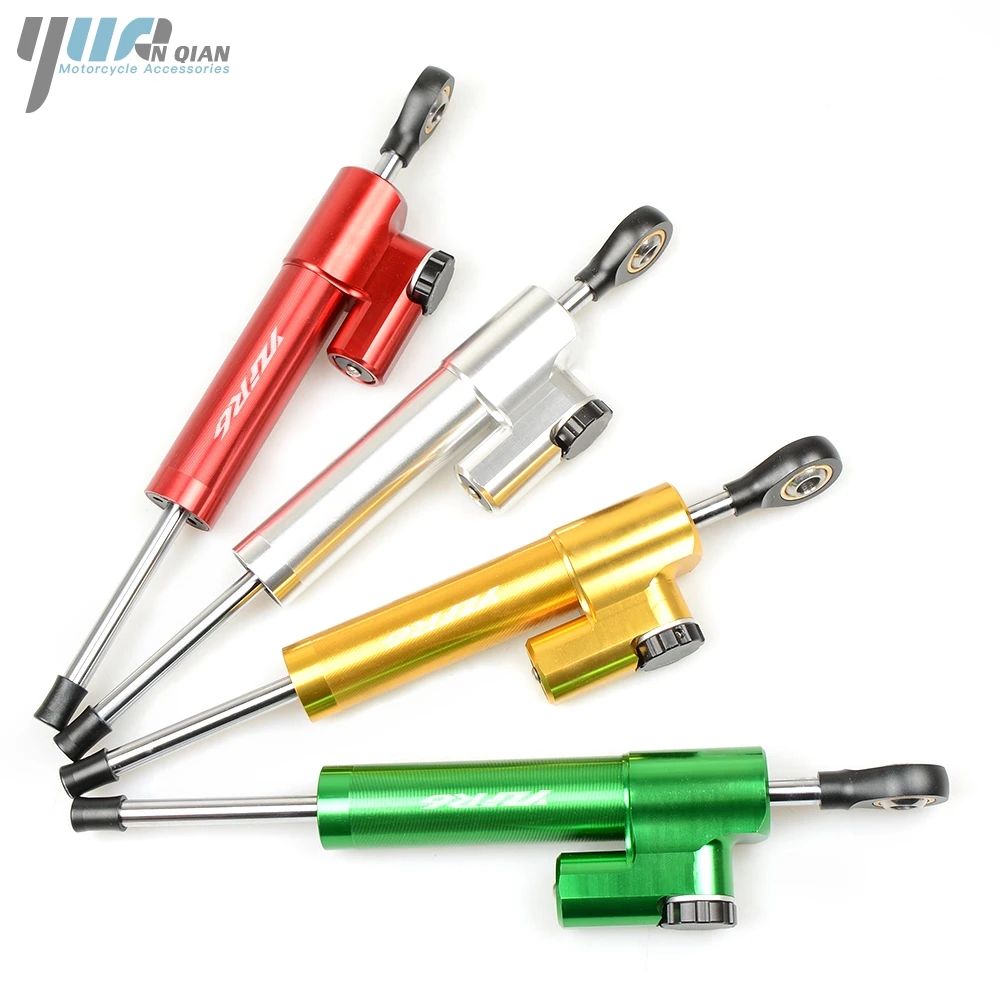 

YUANQIAN Moto CNC Damper Steering Stabilizer Damper Linear Reversed Safety Control For YAMAHA YZFR6 YZFR-6 R6 MT XMA TMAX