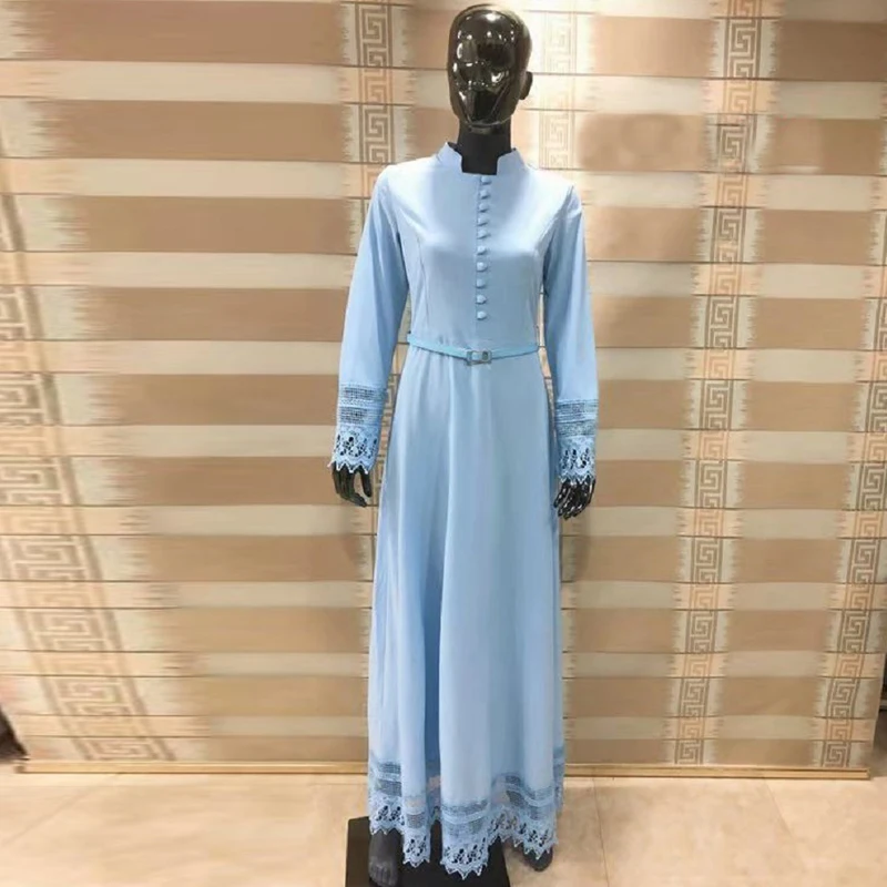 Рамадан кафтан абайя мусульманское платье ислам ic одежда Абая для женщин Турция исламский хиджаб платье кафтан турецкий Tesettur Elbise Robe
