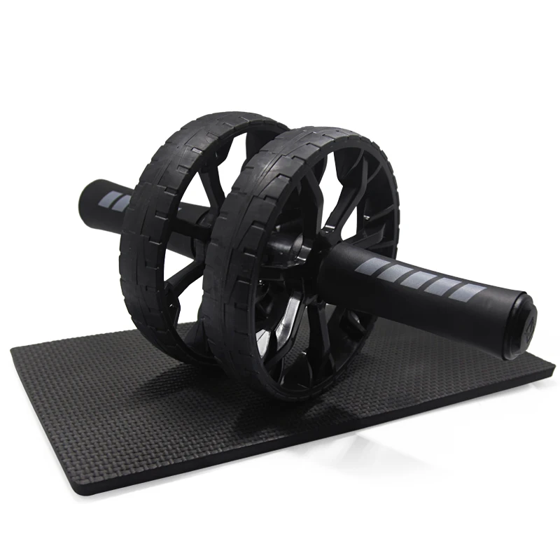 Держите Fit колеса для похудения без шума колесо Ab ролик для гимнастики упражнения фитнес-оборудование тренажер для мышц с ковриком