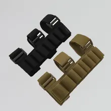 Тактический Shot gun 8 снарядов складная сумка для амуниции охоты Винтовочная пуля держатель картриджа патронташ кошелек поясная сумка