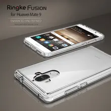 Ringke Fusion Huawei Mate 9 Case Clear Tough PC Back Panel TPU Edge MIL STD Drop