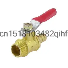 1/" PT наружная резьба на 8 мм барб ручкой рычага латунный клапан