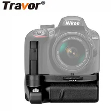 Travor Вертикальная Батарейная ручка для Nikon D3400 батарея камеры dslr ручка работает с EN-EL14 батареей с инфракрасной функцией