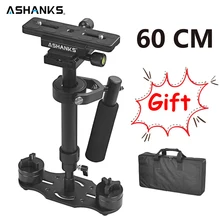 New S60 Steadycam S-60 + Plus 3.5kg 60cm Aluminum Handheld Stabilizer Steadicam DSLR Video Camera Photography free shipping