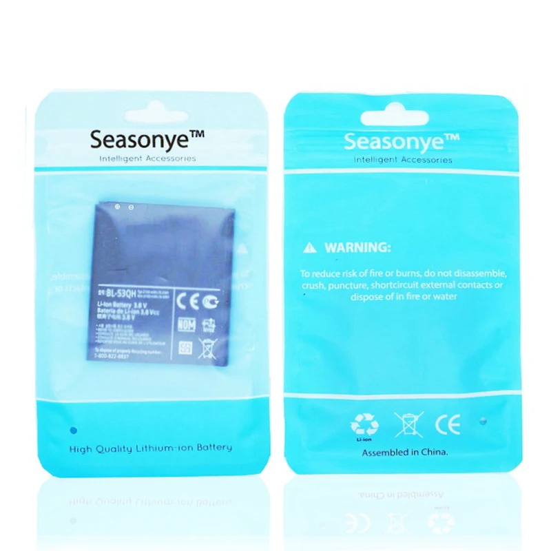 Seasonye 1x2150mAh/wh BL-53QH / BL 53QH BL53QH Сменный аккумулятор для LG Optimus L9 P769 P760 P765 P768 F200 F200L/S/K |