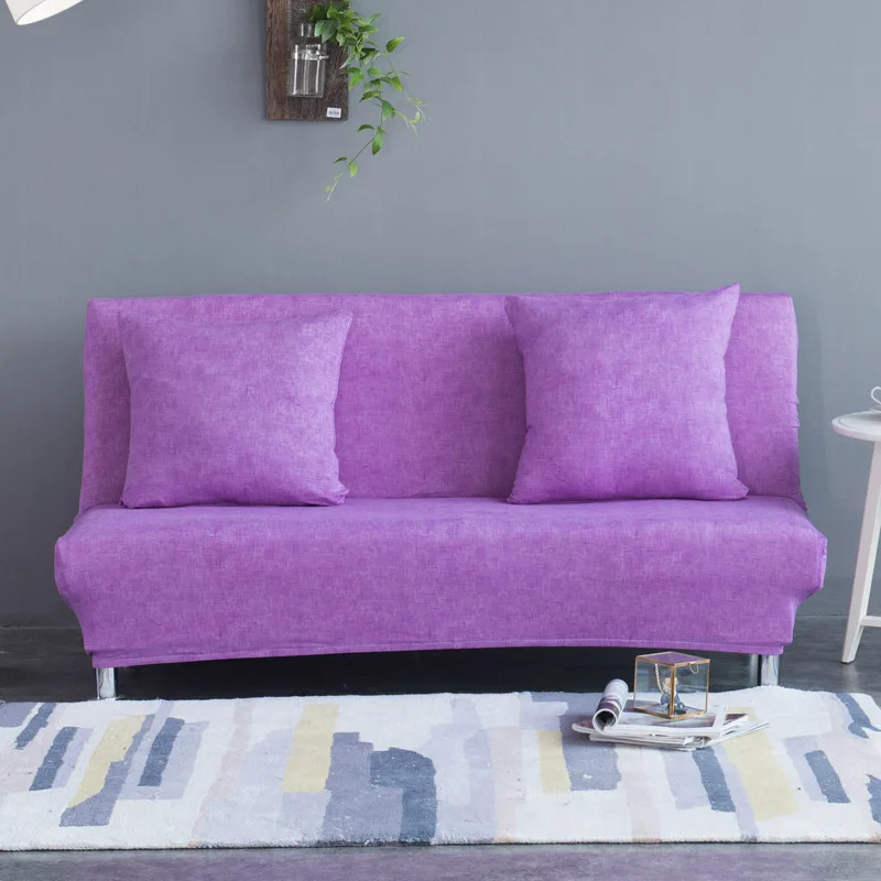Чехол с цветочным софа с рисунком, складной эластичный чехол для дивана без подлокотника, складной чехол для дивана - Цвет: Color24