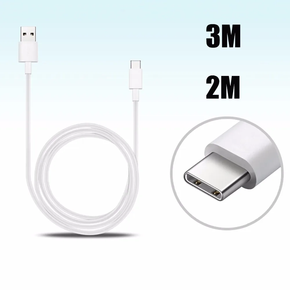 

1M 2M 3M 5M Type C Cable For Huawei Mate 10 P20 P20Lite Xiaomi Mi 6 8 SE A1 A2 LeEco TypeC Charger Mobile Phone Cable Line Plug