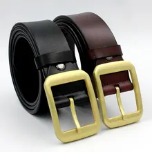 100% cowhide genuine leather belts for men cowboy Luxury strap brand male vintage fancy jeans designer belt men high quality