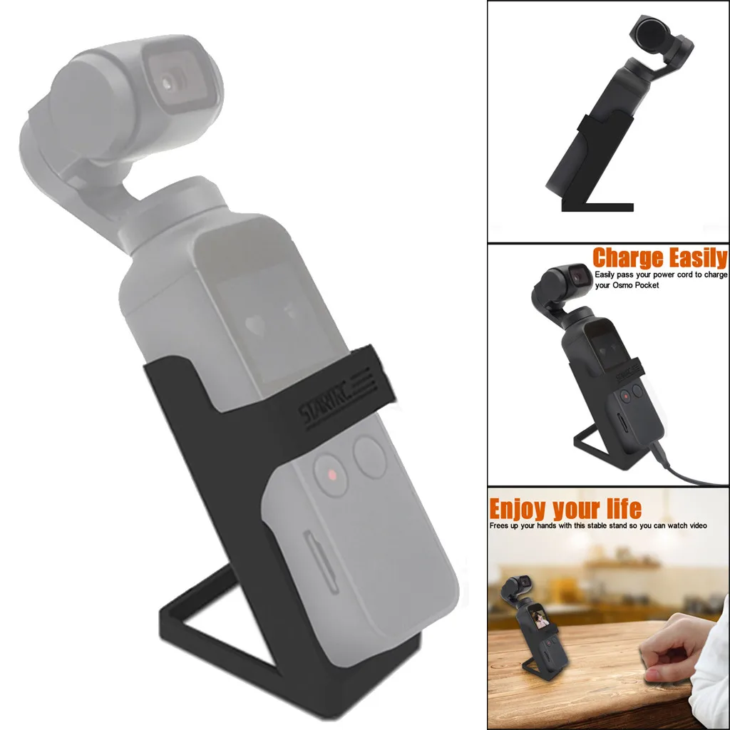 

for turning Osmo Pocket into interactive display Accessories Desk Dock Lightweight Table Stand Holder Base for DJI Osmo Pocket