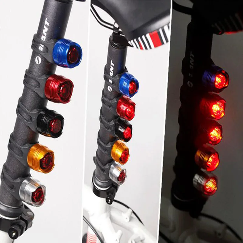 LED Waterproof Bike Bicycle Cycling Front Rear Tail Helmet Flash Light Safety Warning Lamp Caution Light|Велосипедная фара| |