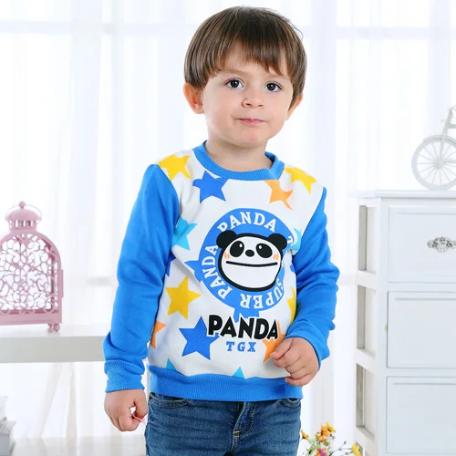 Детская одежда; свитер для мальчиков; милый зимний свитер с рисунком животных для новорожденных; подходит для детей от 6 месяцев до 4 лет - Цвет: 13
