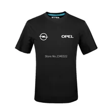 Мужская одежда для послепродажного обслуживания Opel, футболка с коротким рукавом, летняя модная футболка для клуба автомобиля