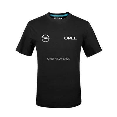 

men after-sales service clothes Opel short-sleeved T-shirt car club summer fashion T shirt