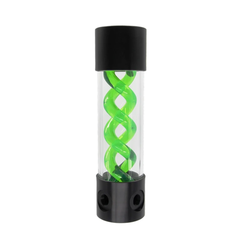 ALSEYE Water Cooler Tank 200mm G1/4 T-virus DIY Water Cooling Reservoir for Gaming PC Cooling System