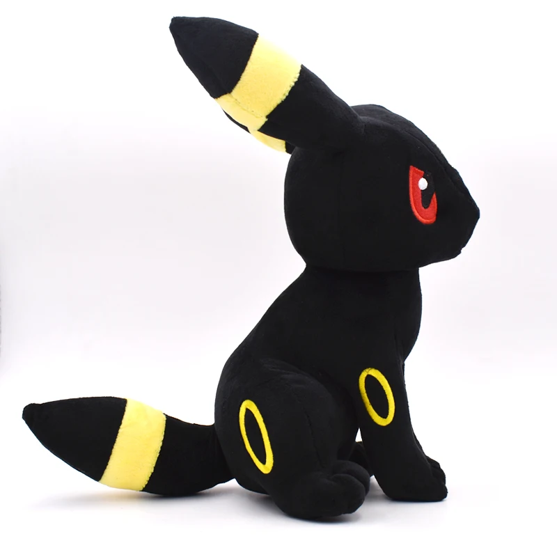 Новые сидящие Плюшевые игрушки Umbreon Eevee, мягкие набивные из аниме, Мультяшные куклы, детский подарок, большой размер 30 см