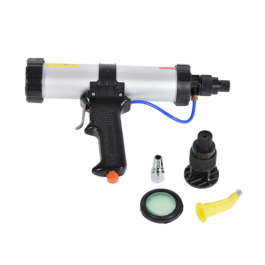 New Arrival 310ML Cartridge Type Pneumatic Glue Gun 21.5-22.5CM 6 Bar Working Pressure Glass Caulking Gun+Control Valve | Инструменты