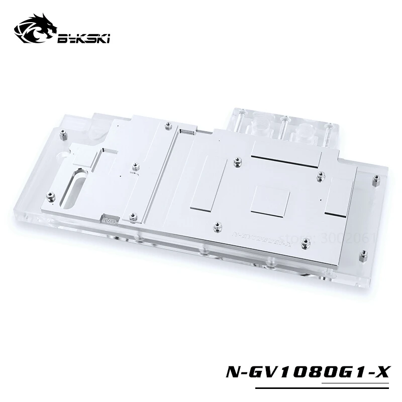  BYKSKI Water Block use for GIGABYTE GTX1080/1070-G1-GAMING rev1.0/GV-N1080WF2 1.0/Full Cover GPU Ca