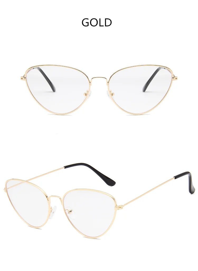 YOOSKE кошачий глаз винтажные очки оправа женские прозрачные очки в оправе брендовые дизайнерские оптические очки мужские оправа