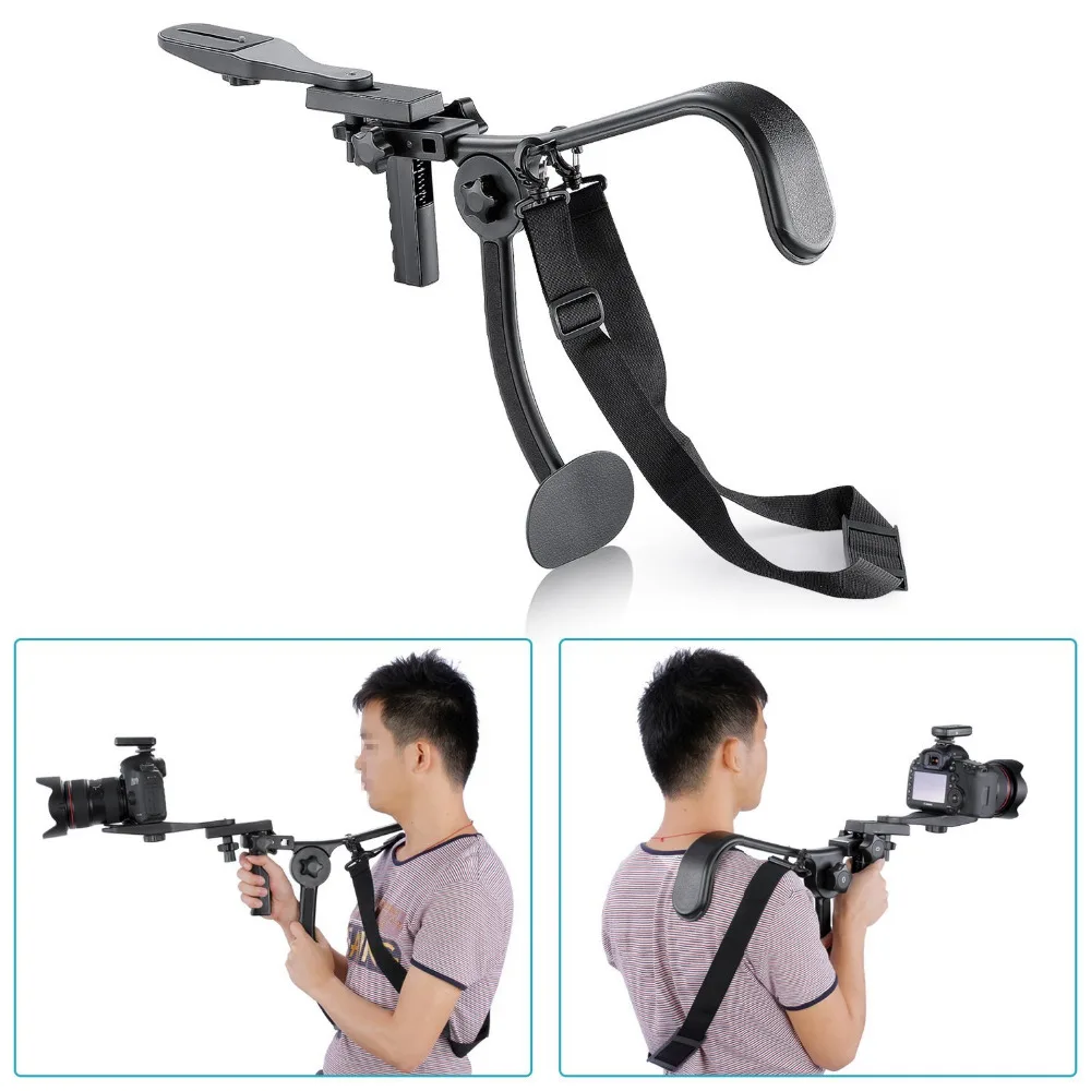 Neewer Hand Free Shoulder Mount Stabilizer Support Pad For Canon Nikon