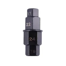 17 19 22 24 мм инструмент для удаления передних колес мотоцикла, шпинделя, адаптер, инструмент, шестигранный ключ#20