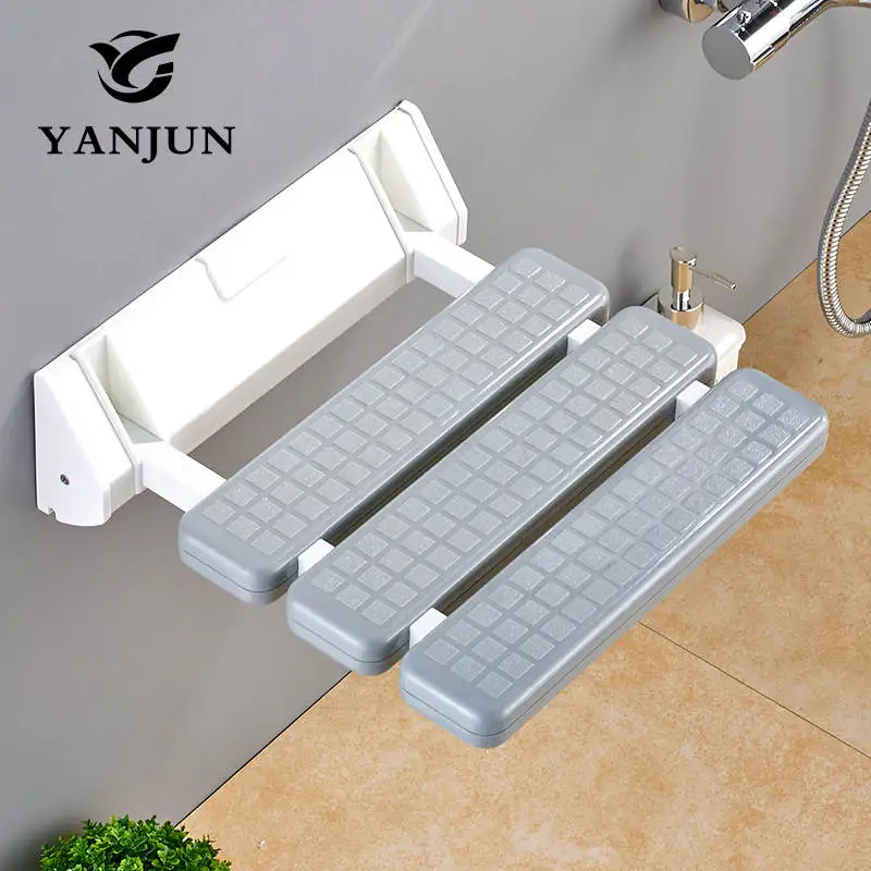 

57%Wall Mounted Shower Seat Bench Shower Folding Seat Bath bathroom stool Commode Toilet Chairs YJ-2030 Yanjun
