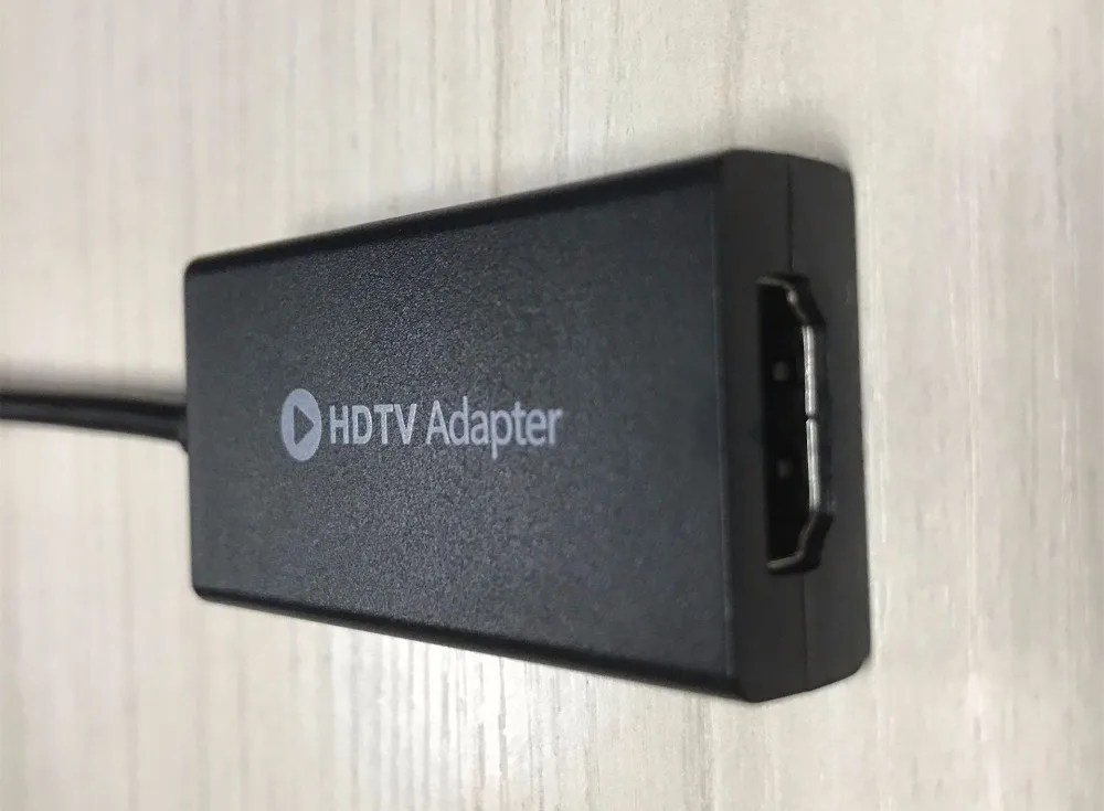 100 шт./лот 5 Pin Micro USB 5 Pin Micro USB 5pin к HDMI телевидение с высоким разрешением, HD ТВ адаптер для ПК HD ТВ DVD