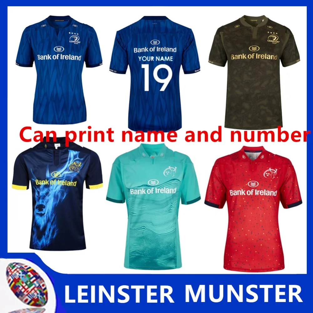 

LEINSTER HOME JERSEY 2018/19 Leinster rugby jerseys IRELAND IRFU 2018/19 munster jersey 2019 Muenster Super Rugby Jerseys