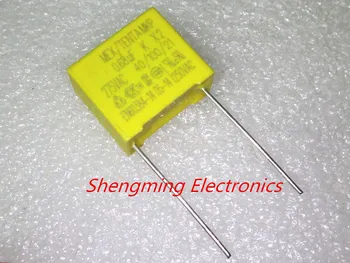 

100PCS 0.68uF 275V Polypropylene Safety Capacitor 684 684K 275V AC P=15MM
