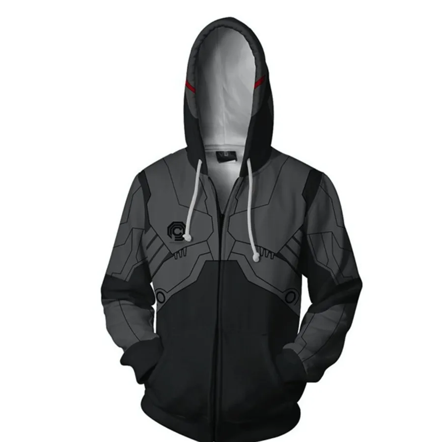 

Robocop Costume Sweatshirts Hoodie Jackets Men Women Top Coat Cosplay Costume