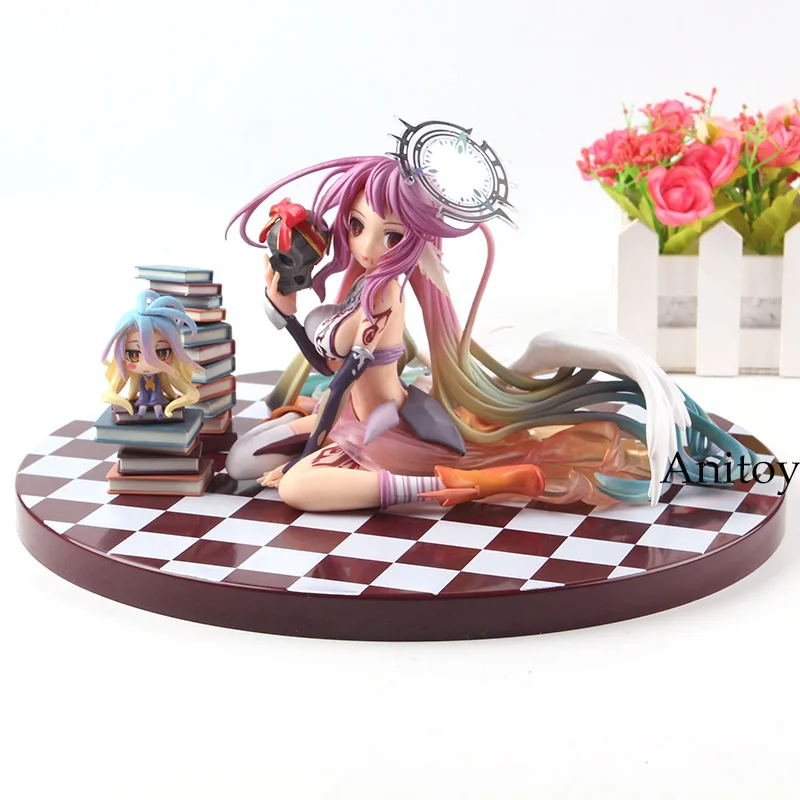 

No Game No Life Figure Jibril 1/7 Scale Figure Action PVC Collection Model Toys