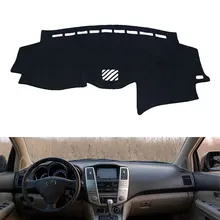 Для lexus RX300 RX330 RX350 двойной слой геля кремнезема Приборная панель автомобиля Инструмент платформа регистрации Избегайте Light коврики крышка Стикеры