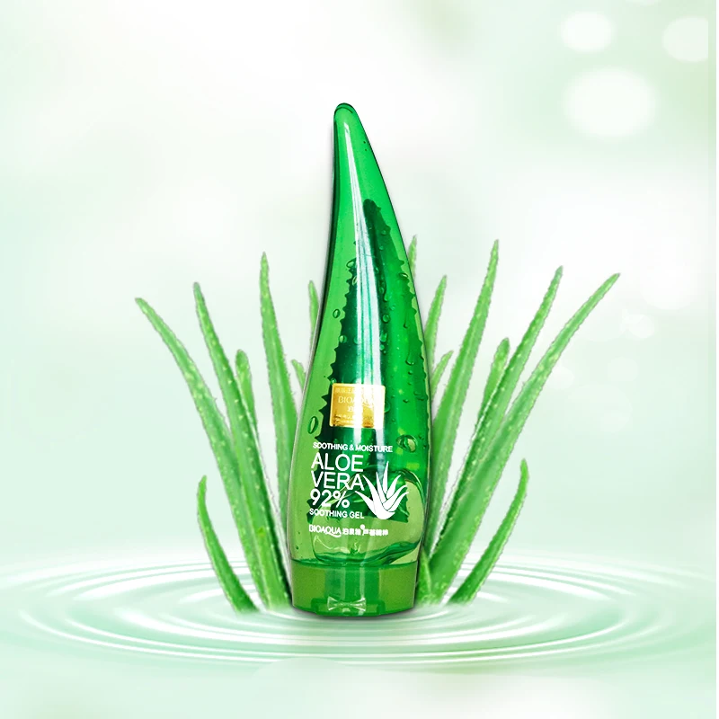 

BIOAQUA Aloe 92% Soothing Gel Pore Anti Acne Treatment Scar Removal Face Cream Whitening Face Skin Care Moisturizing Cream