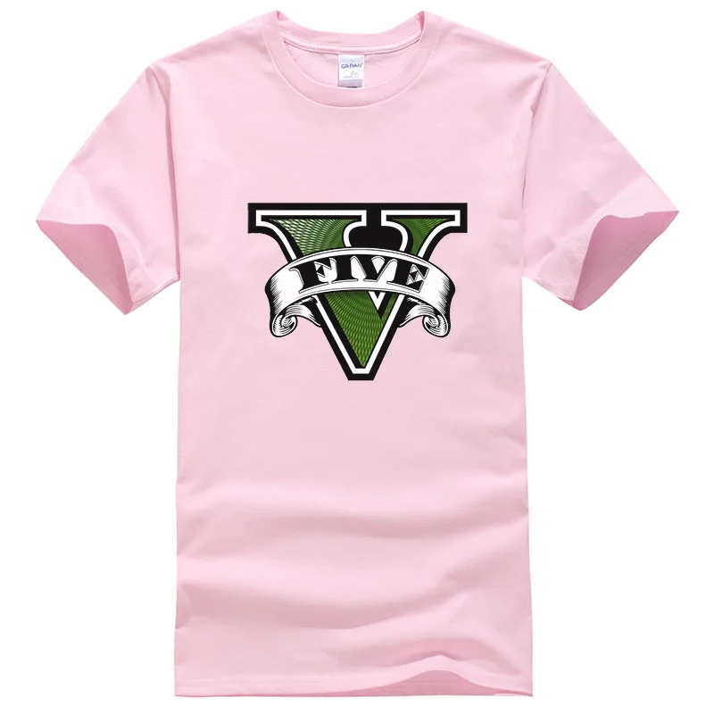

Grand Theft Auto Game GTA 5 Men Summer T Shirts Cool GTA5 Men TShirt Print T-shirt Couples Tee Shirt Funny Tops T143