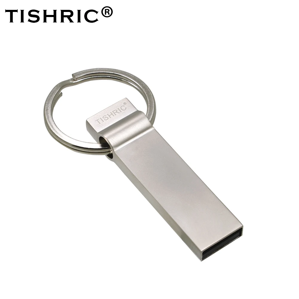 TISHRIC, металлический Usb флеш-накопитель, Usb ключ, ручка-накопитель, 128 ГБ, 64 ГБ, 32 ГБ, 16 ГБ, 8 ГБ, флеш-память, переносной usb-накопитель, usb флеш-накопитель, Портативная память