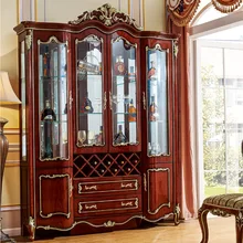 Европейский стиль американский четыре двери винный шкаф украшения от PROCARE