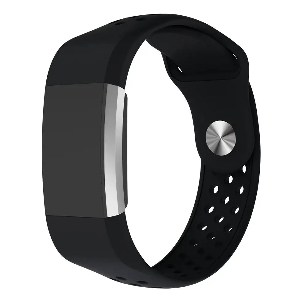 Новый Сменный силиконовый мягкий ремешок для наручных часов Fitbit Charge 2 Rubber Band Charge2