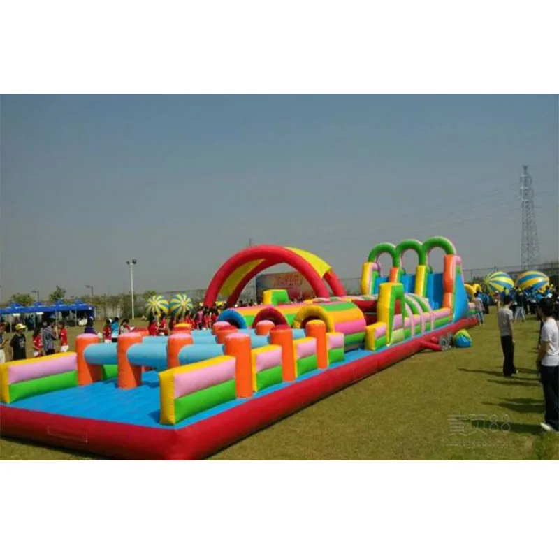 

Inflatable obstacle kid indoor playground equipment giant inflatable games