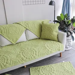 1 шт. 3D толстый цветочный узор Чехлы на кресла, полотенце Slipcover хлопок ткань диван современный нескользящий диван диване крышка Угловые