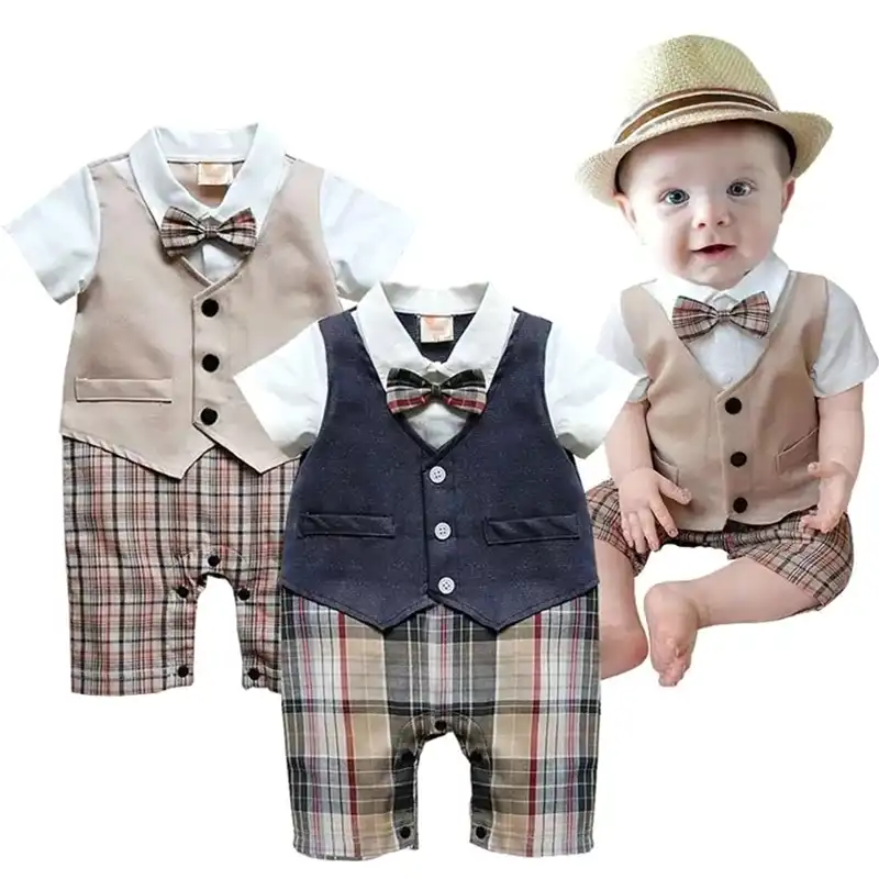 waistcoat dress for baby boy