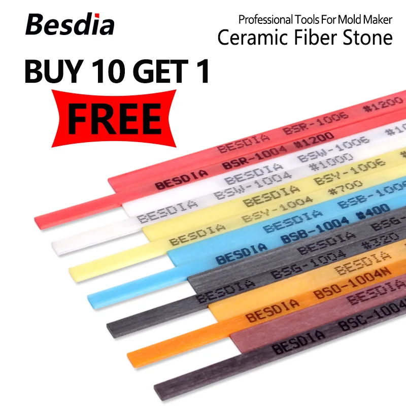 Taiwan Besdia Ceramic Fiber Stones 1004 1006 1010 Made in Japan