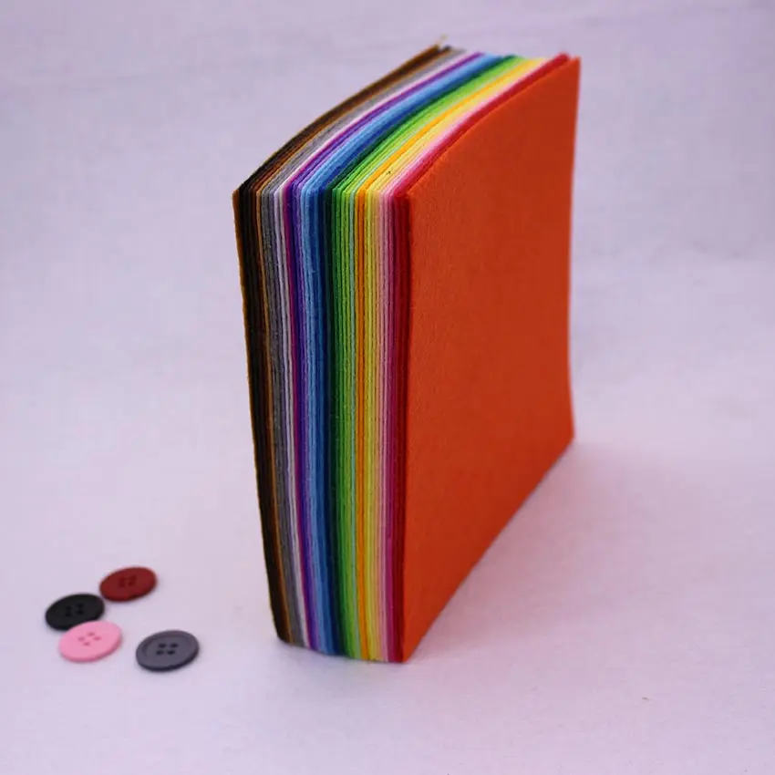 1mm фетр войлок felt нетканые ткань ткани Фетр ФЕТР акрил Ткани рукоделие швейные