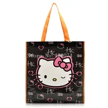 Новая Мода KT Девушки Женщины нетканые сумки дети хозяйственная сумка для детей