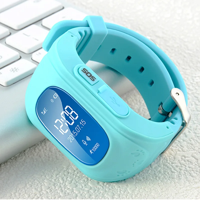 NEUE Smart Telefon Kinder Kid Armbanduhr Q50 GSM GPRS GPS Locator Tracker Anti-verlorene Smartwatch