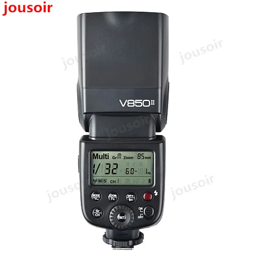 3 шт. Godox V850II 1/8000 s HSS 2,4 г Беспроводной X Системы литиевых Батарея вспышки Speedlite + X1T-N триггера передатчик для N C CD50