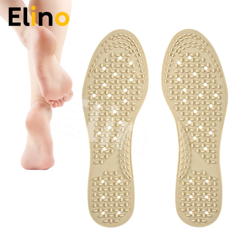 Elino 2019 новый гель акупрессур стелька для ног массажная подушка Acupoint