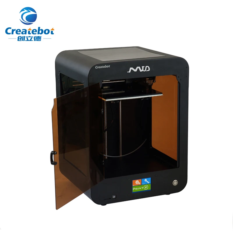 

Sales Promotion of Createbot Single Extruder MID 3D Printer with Touchscreen and Heatbed Black 3D Printer High Accuracy